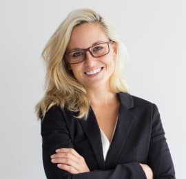 smiling woman